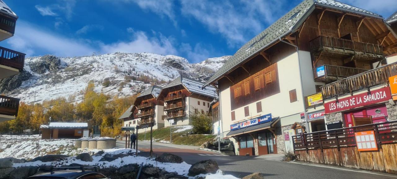 Agreable Appartement De 6 Pers Au Pieds Des Pistes ,Wifi Gratuit A Saint-Sorlin-D'Arves Labelise 3 Etoiles Au Gite De France Ngoại thất bức ảnh