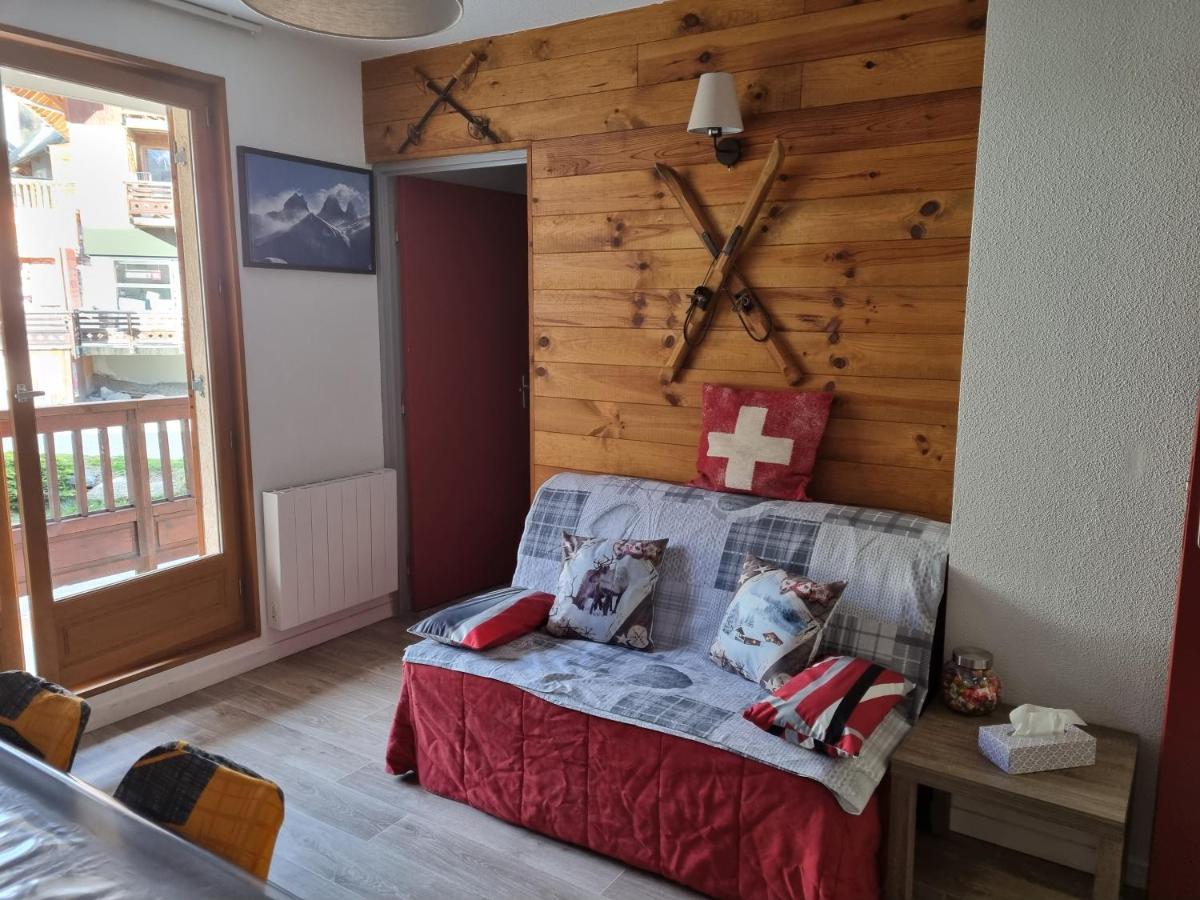 Agreable Appartement De 6 Pers Au Pieds Des Pistes ,Wifi Gratuit A Saint-Sorlin-D'Arves Labelise 3 Etoiles Au Gite De France Ngoại thất bức ảnh