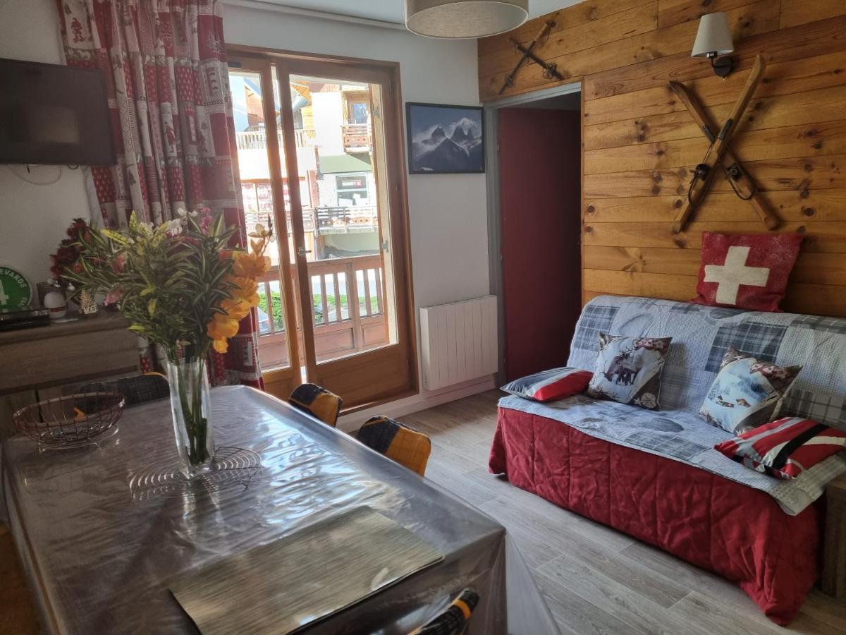 Agreable Appartement De 6 Pers Au Pieds Des Pistes ,Wifi Gratuit A Saint-Sorlin-D'Arves Labelise 3 Etoiles Au Gite De France Ngoại thất bức ảnh