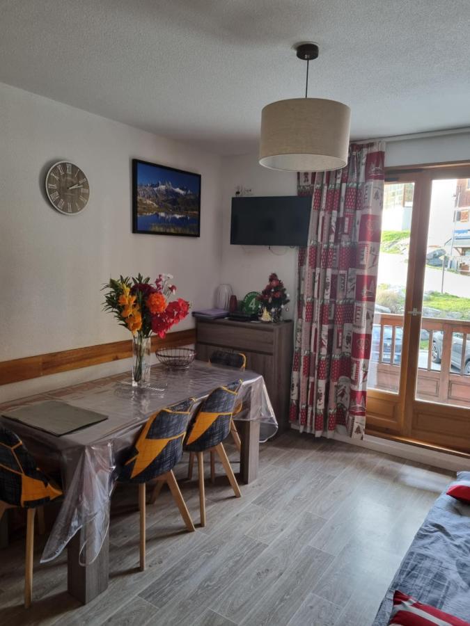 Agreable Appartement De 6 Pers Au Pieds Des Pistes ,Wifi Gratuit A Saint-Sorlin-D'Arves Labelise 3 Etoiles Au Gite De France Ngoại thất bức ảnh